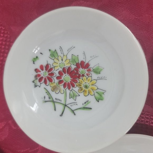 Jaymar‎ 22 Piece China Porcelain Toy Tea Set Floral Japan Pretend Play Vintage - Picture 6 of 16